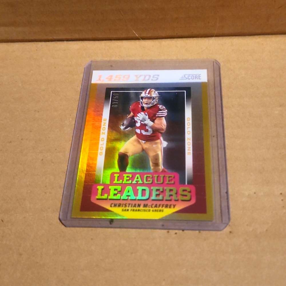 Christian McCaffrey Foil #' 03/50
